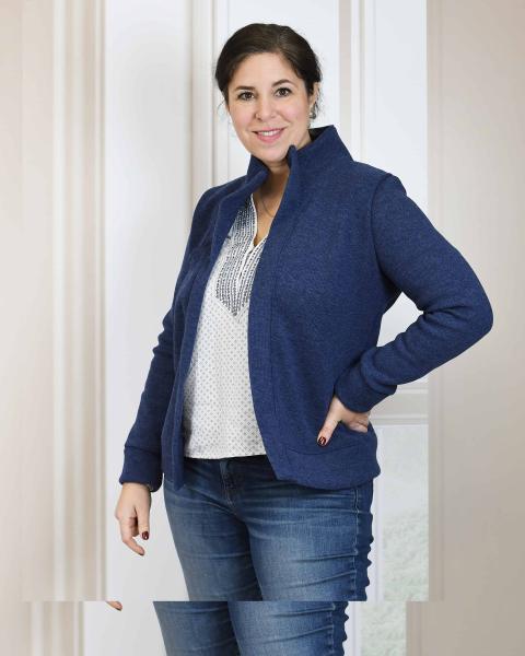 Nähbeispiel Cardigan Viga lillesol women No. 68